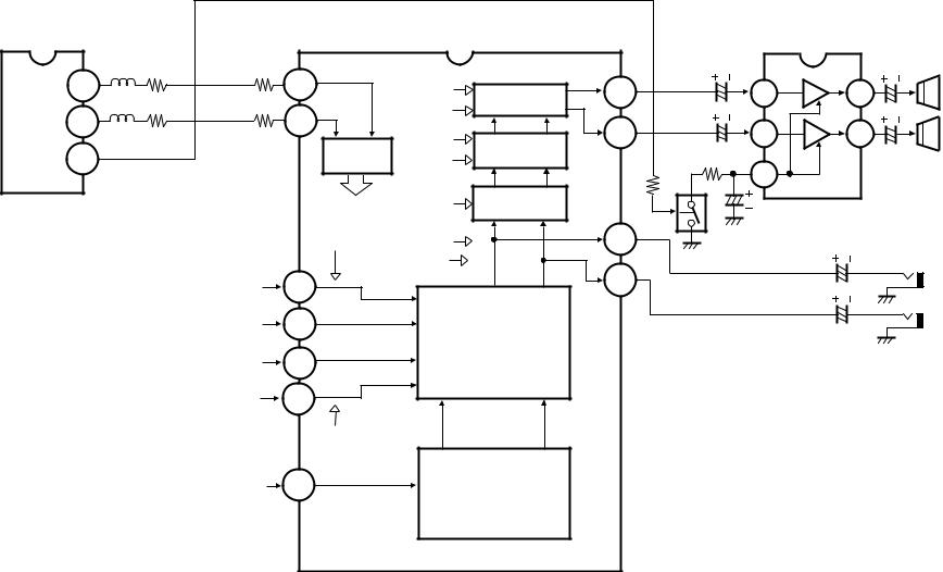 Sanyo AVM2780G Schematic