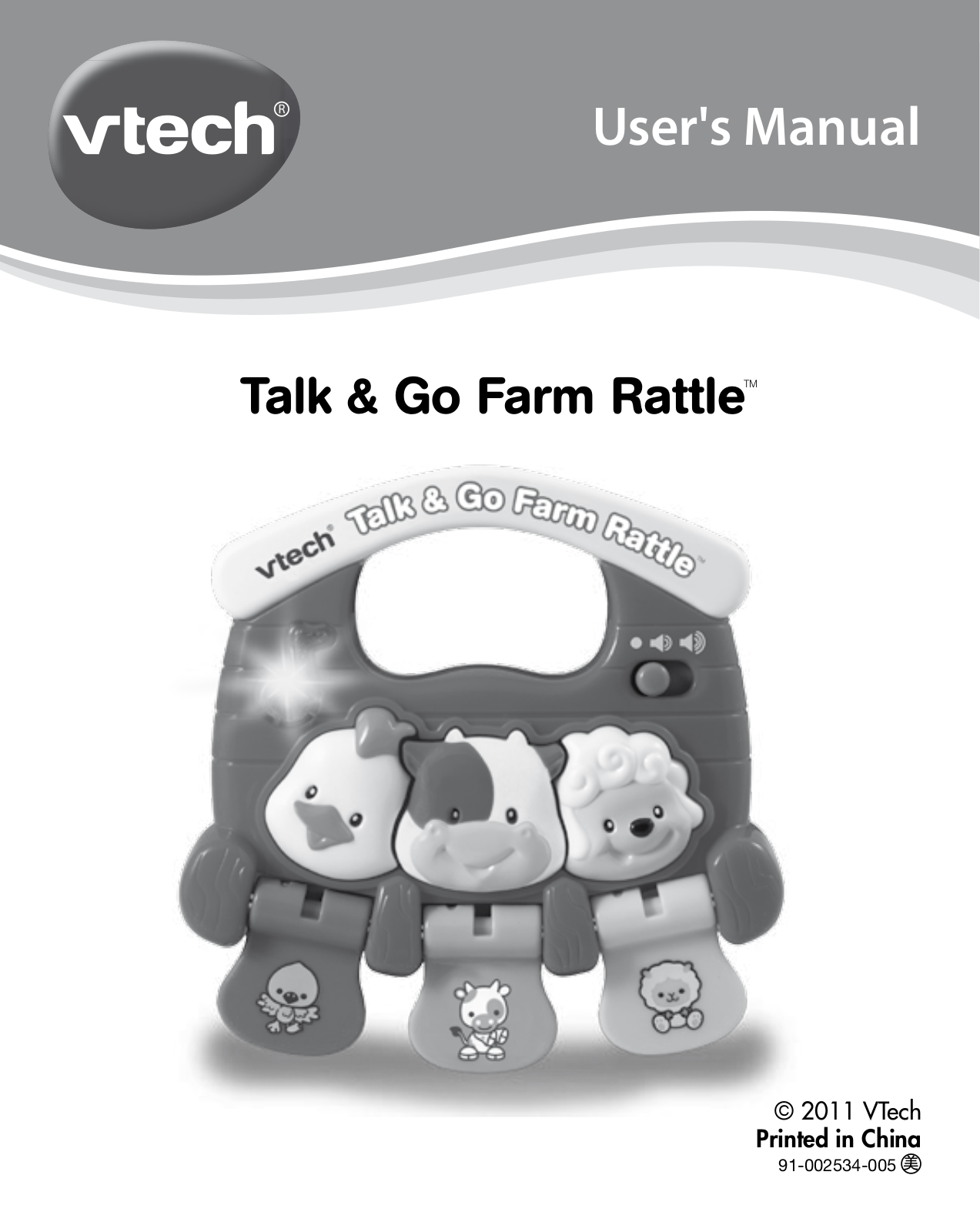 VTech 91-002534-005 User Manual