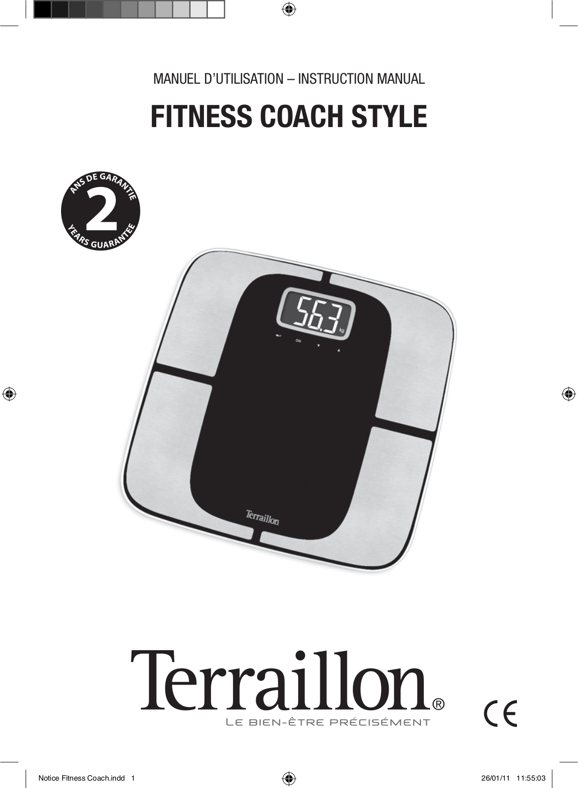 Terraillon Fitness Coach Style User Manual