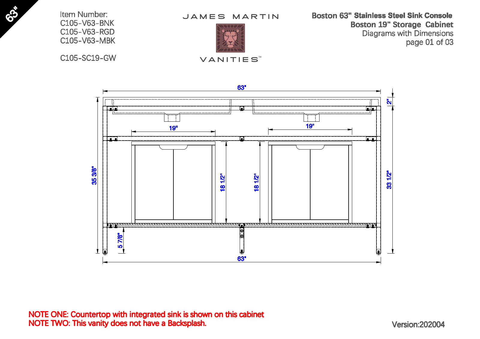 James Martin Furniture JMT12745 Specifications - ManualMachine.com
