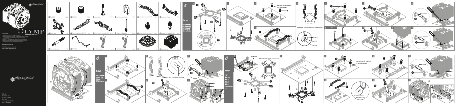Alpenföhn Olymp operation manual - ManualMachine.com