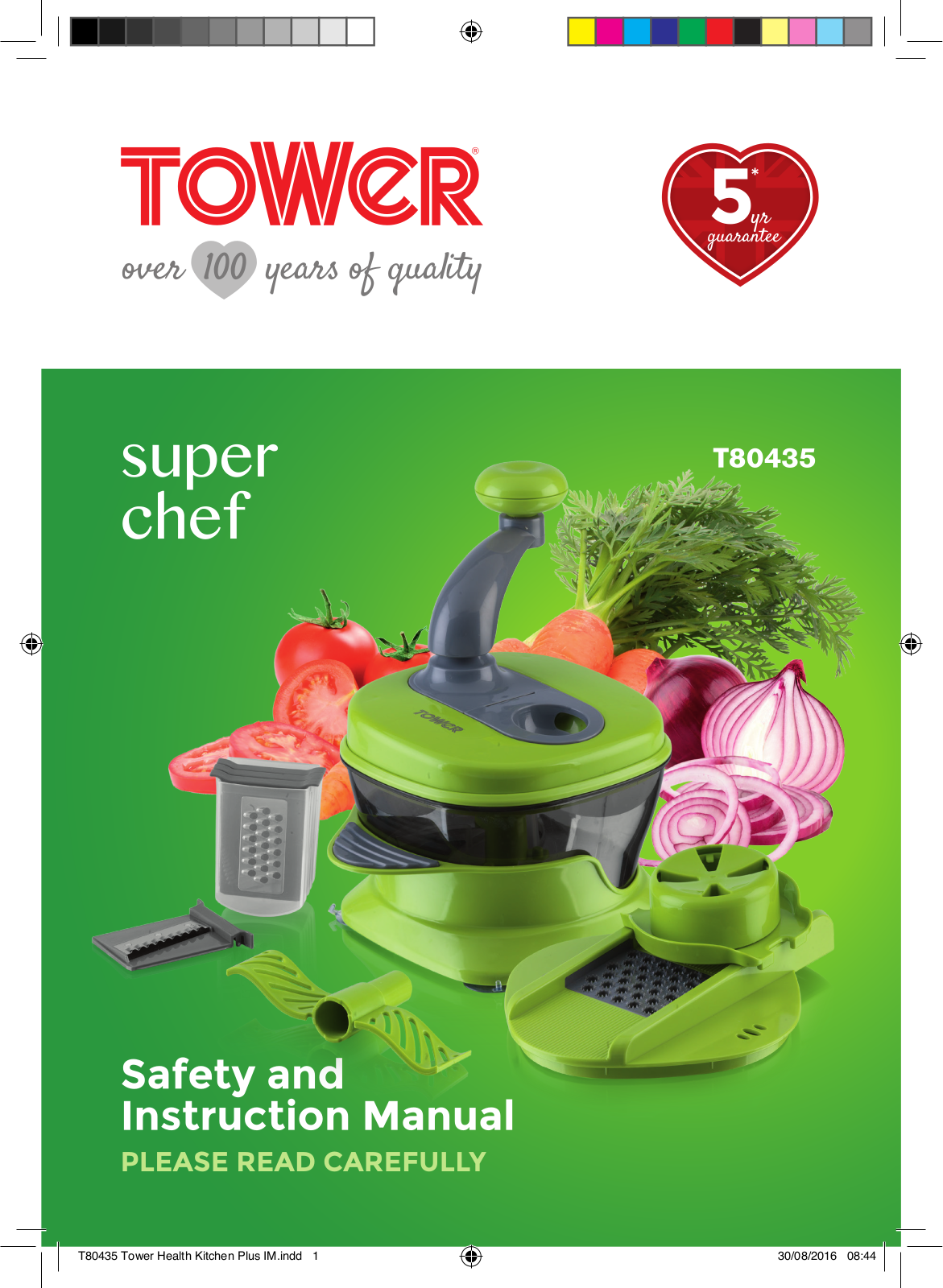 Tower Hobbies T80435 Safety And Instruction Manual