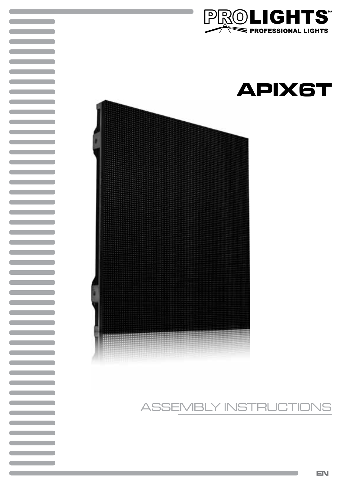 ProLights AlphaPIX6T Assembly Instructions Manual