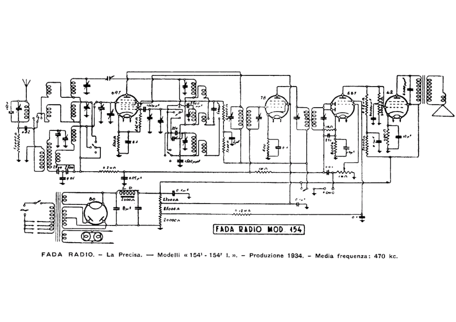 Fada 154 schematic