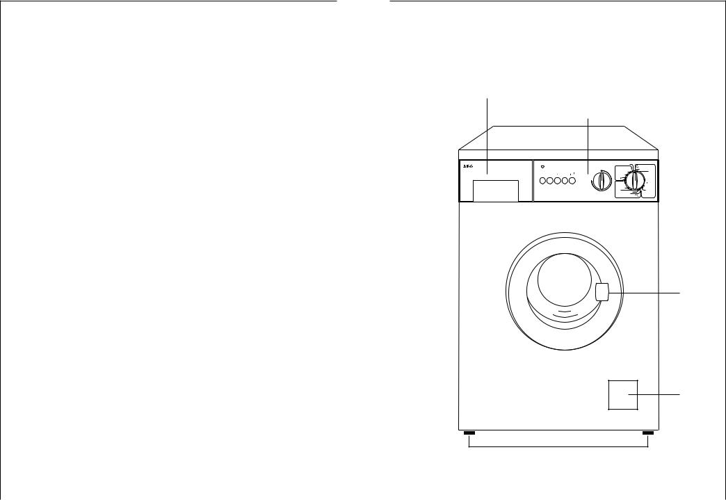 AEG LAVCLARA855, LAVCLARA846 User Manual