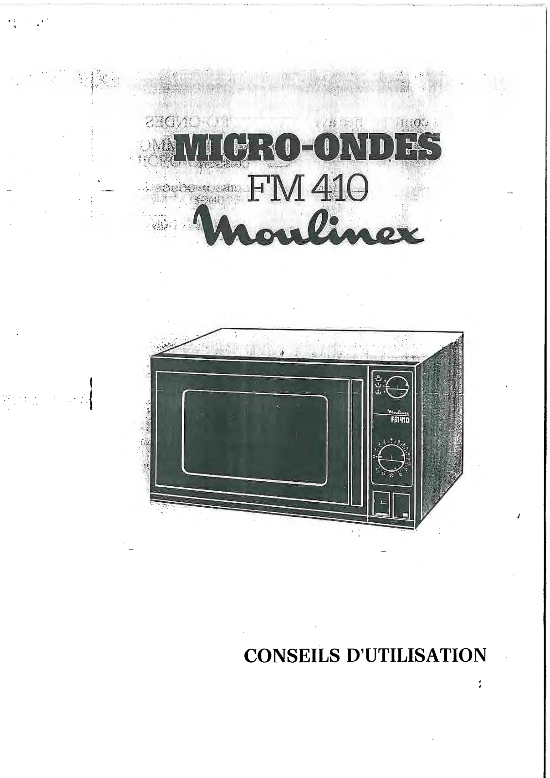 MOULINEX FM410 User Manual