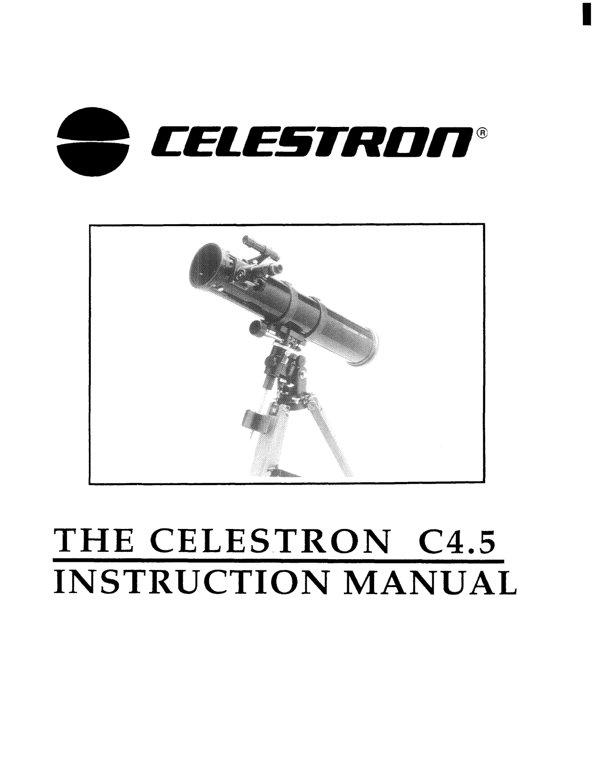 Celestron C4.5 User Manual