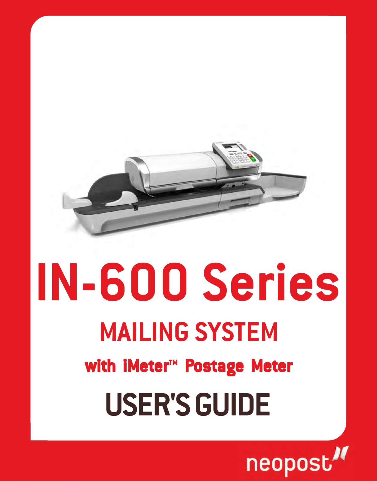 Neopost IN-600 User Manual