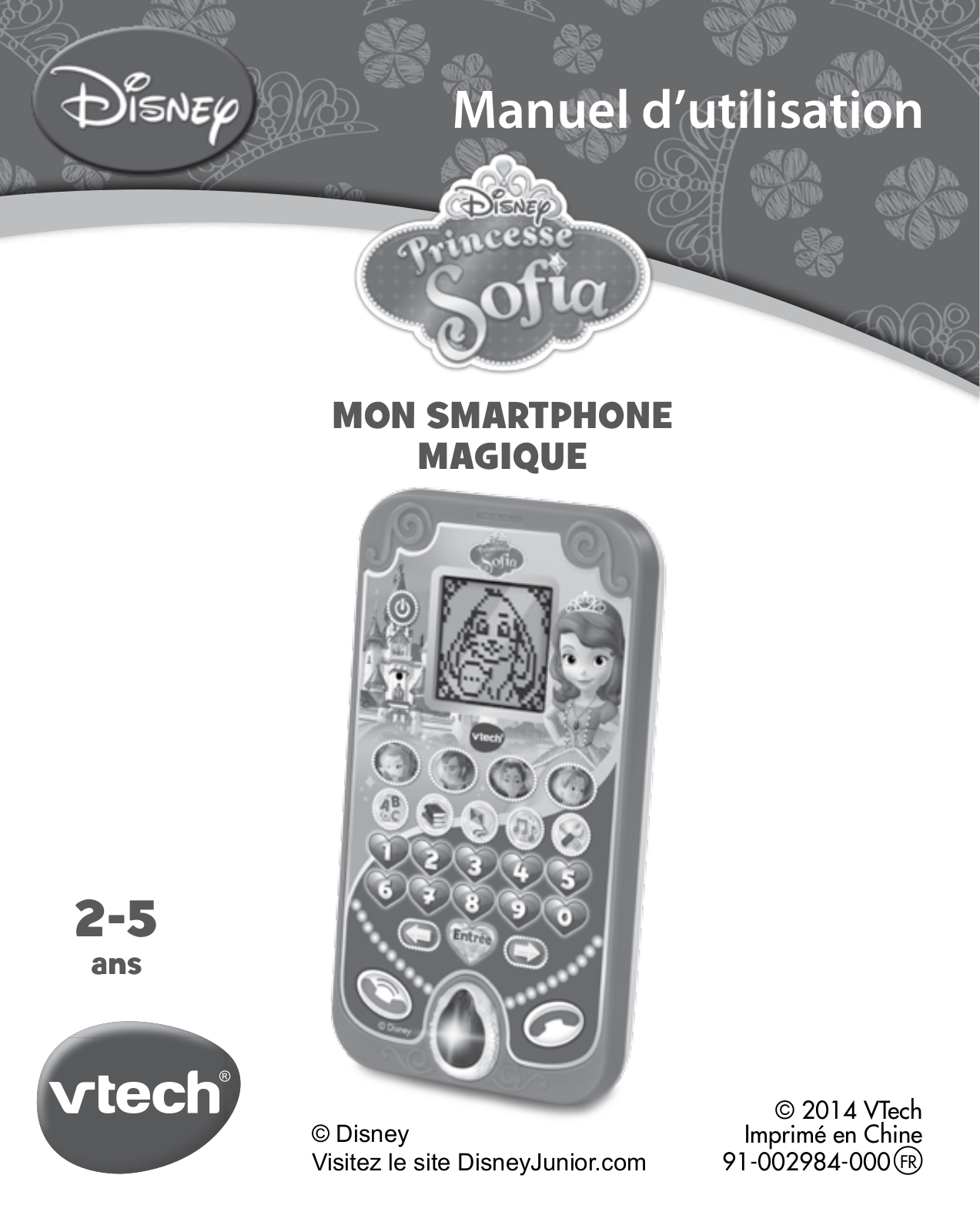 VTECH Mon Smartphone Magique Manuel d'utilisation