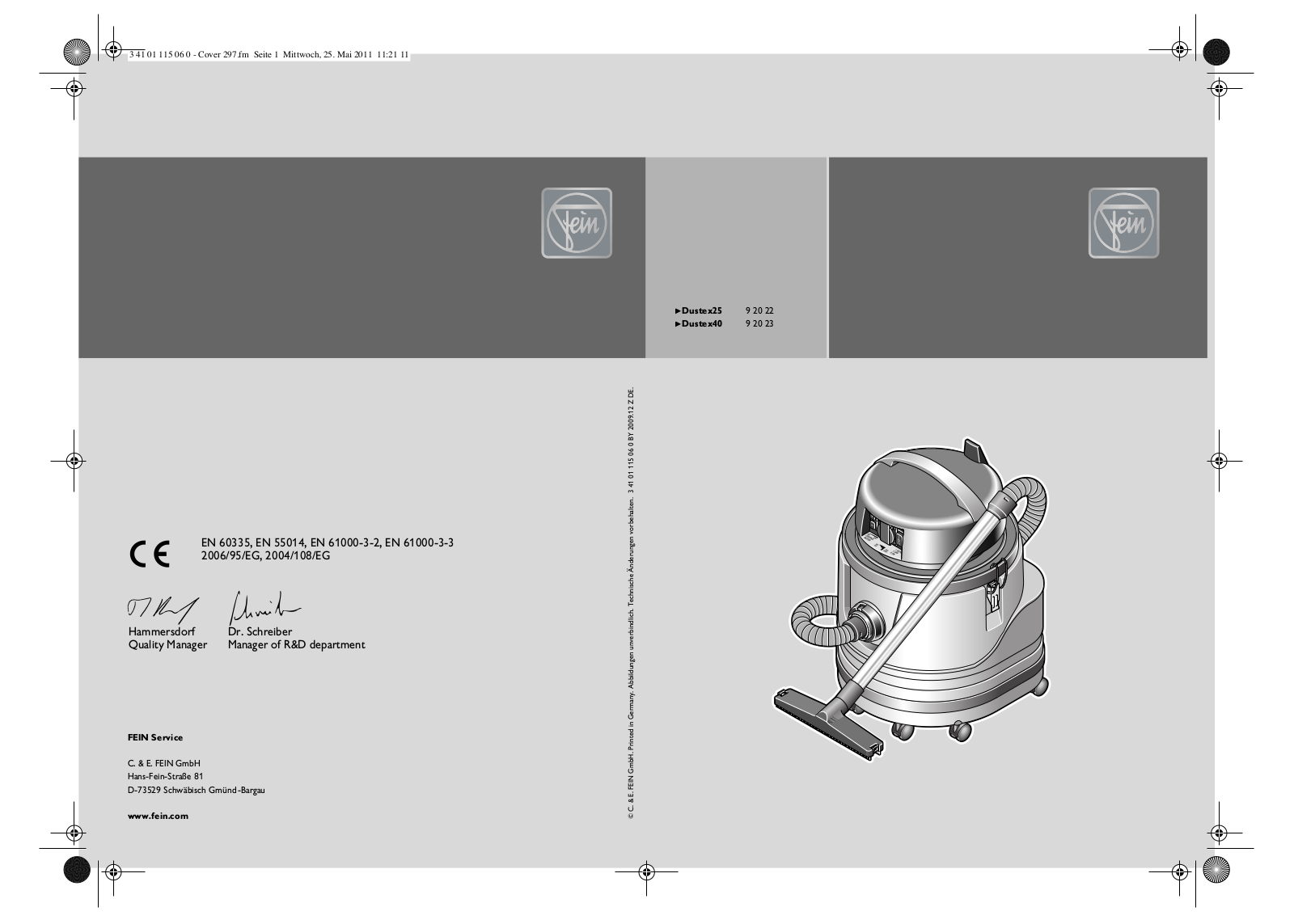 Fein Dustex 25 User Manual