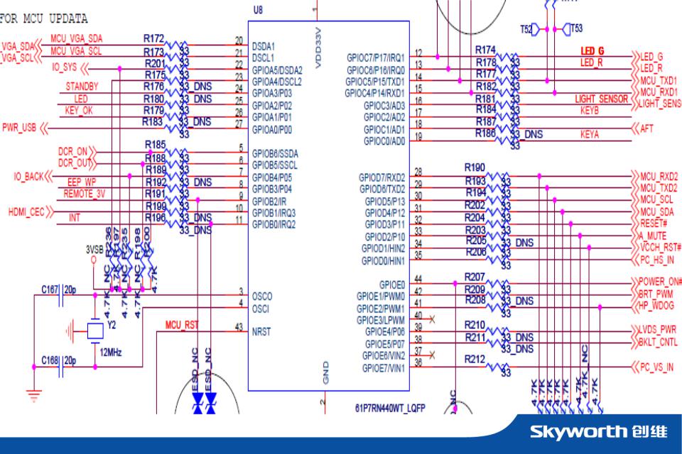 Skyworth 8D18 Schematic