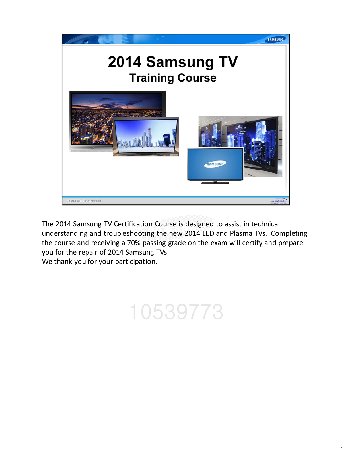 Samsung _tv_training_course_2014 Datasheet - ManualMachine.com