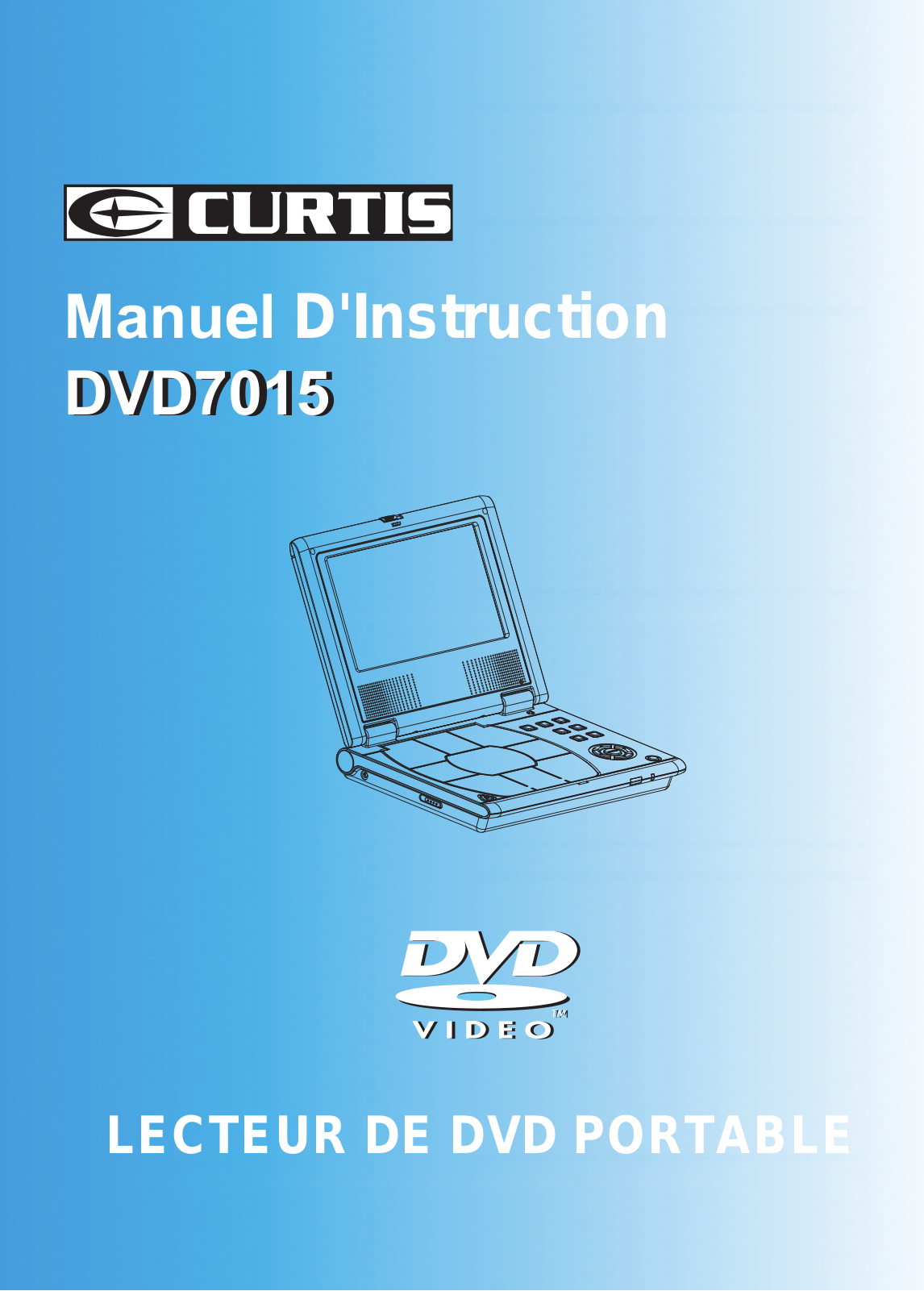 CURTIS DVD7015 User Manual