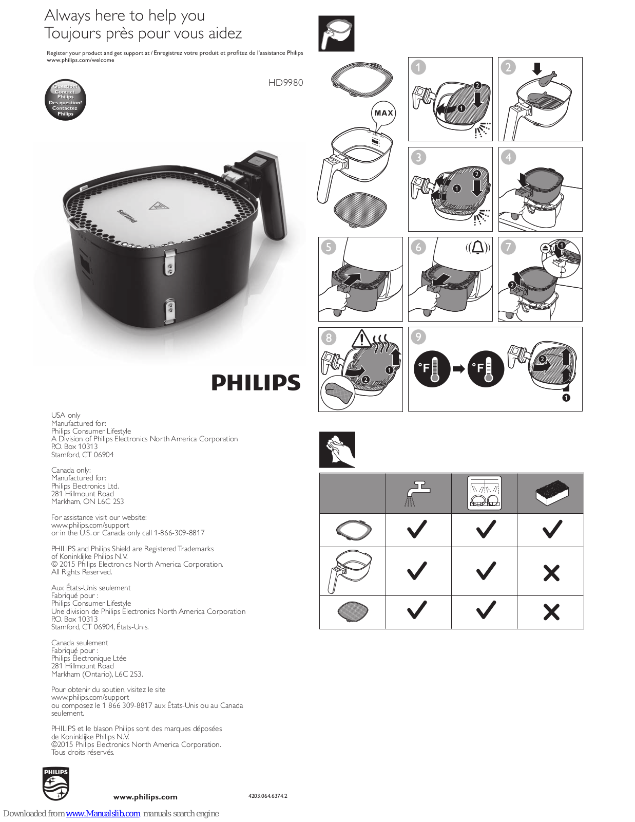 Philips HD9980 User Manual