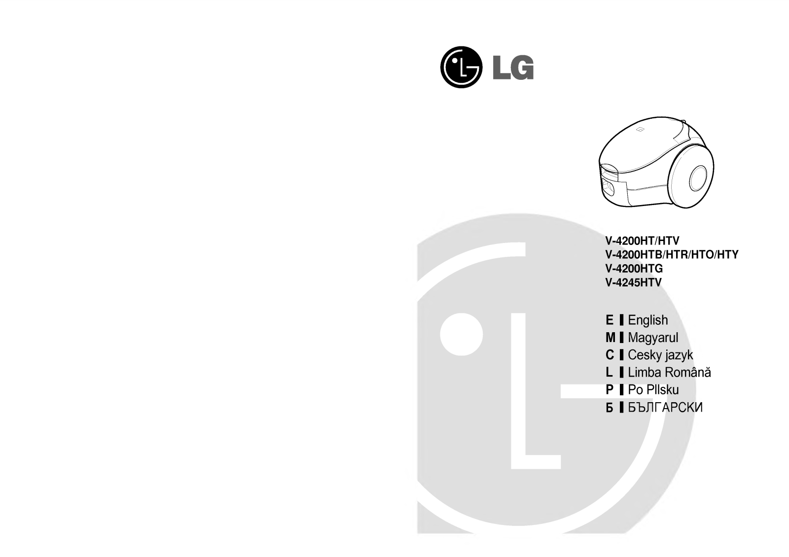 Lg V-4200HTY, V-4200HTB, V-4200HTO User Manual