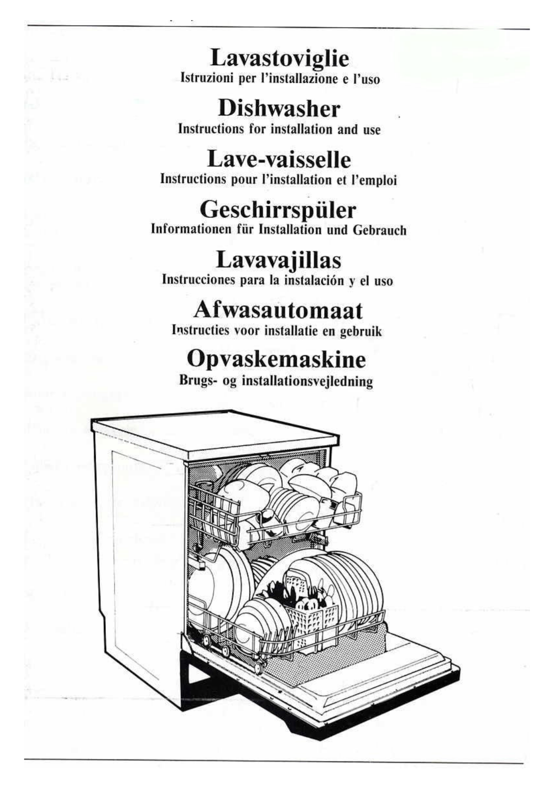 SMEG GM336-160, GVW665, ST73, ST75, WT73 User Manual