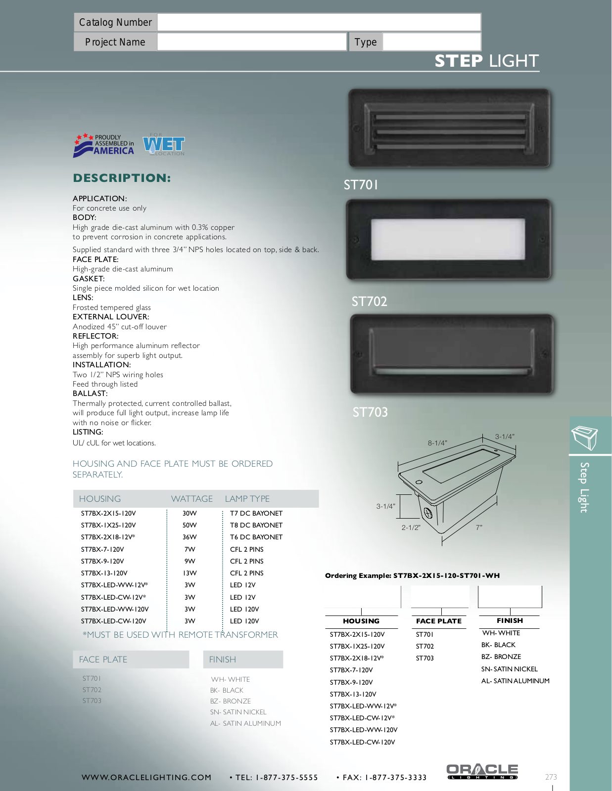 Oracle ST702 User Manual