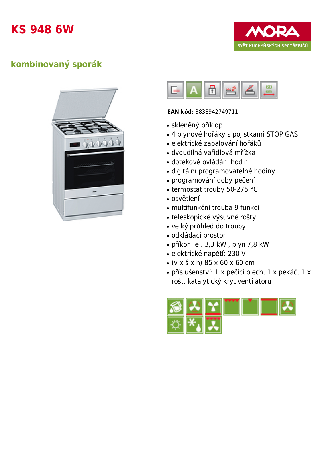 Mora KS 948 6W User Manual