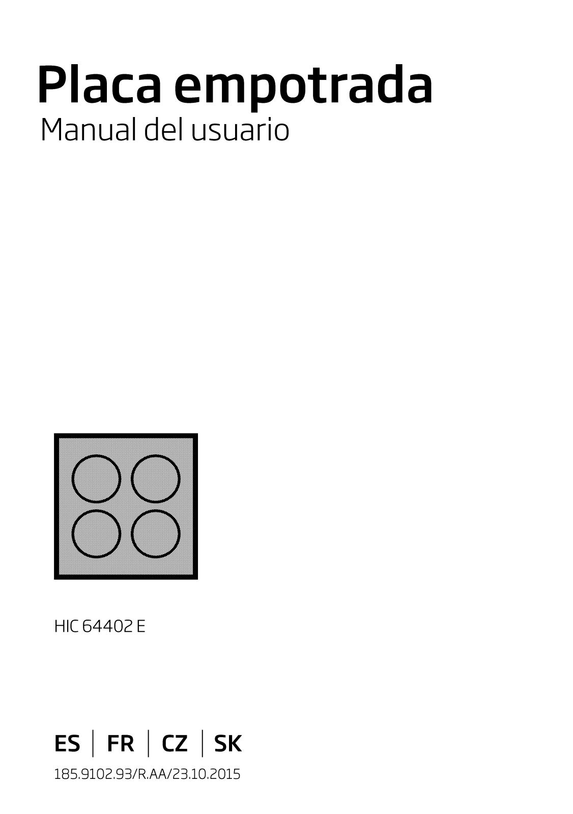 Beko HIC64402E User manual