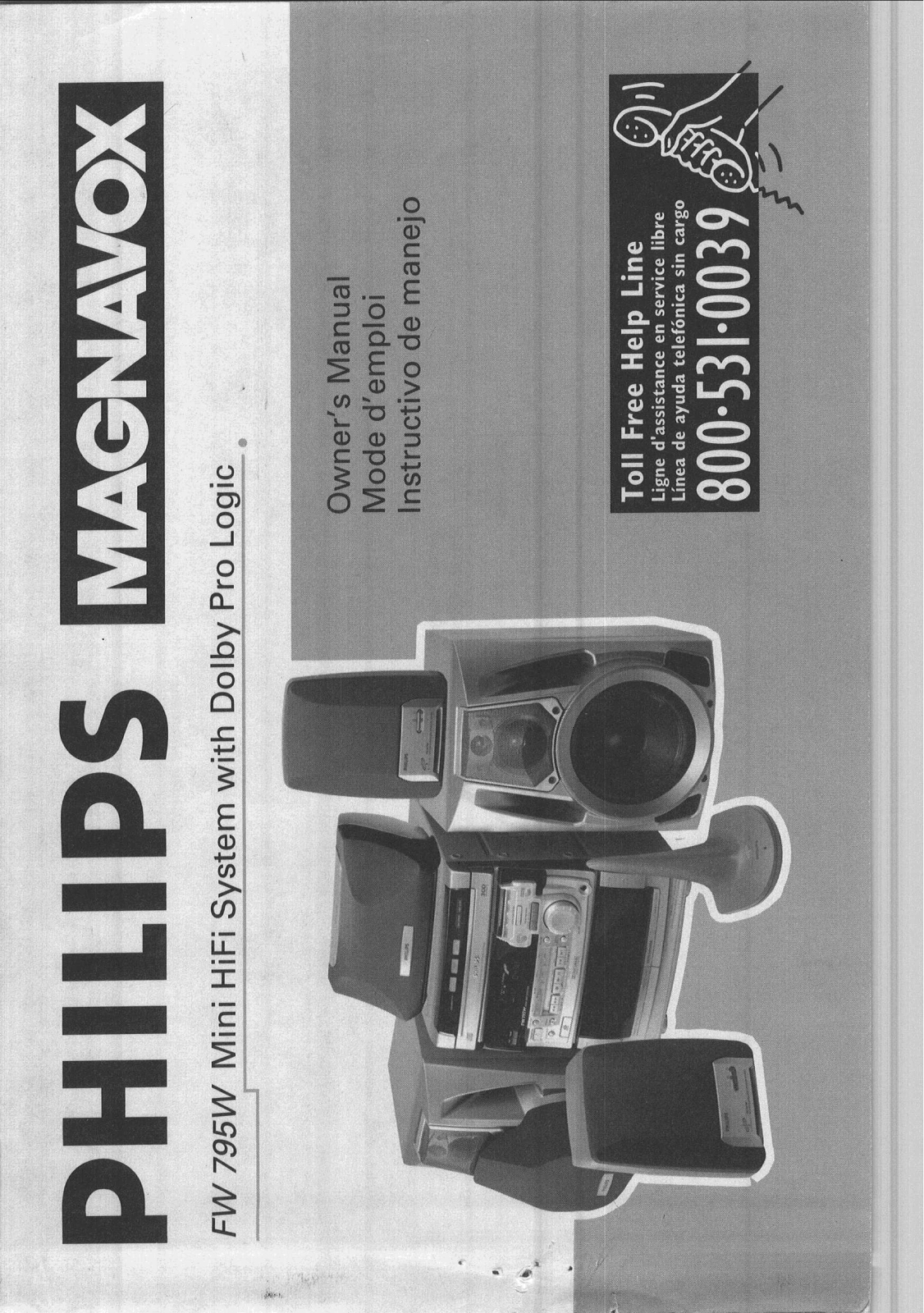 Philips FW 795W-37 User Manual