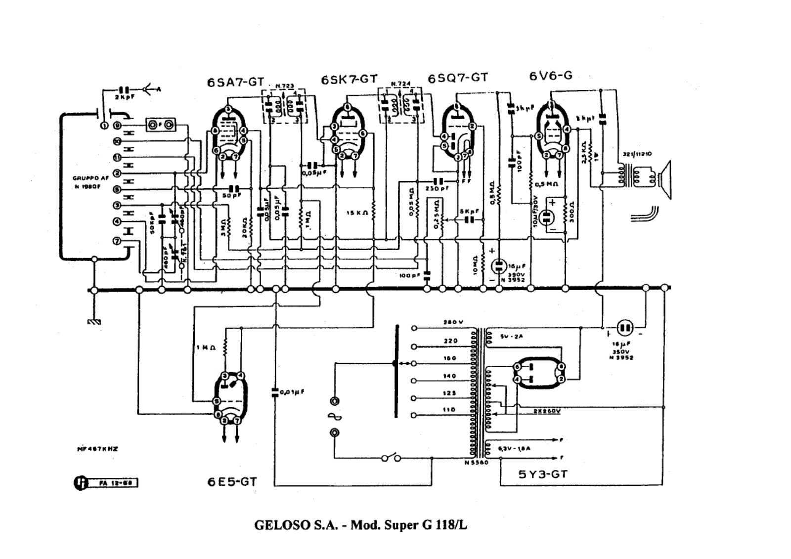 Geloso g118l schematic