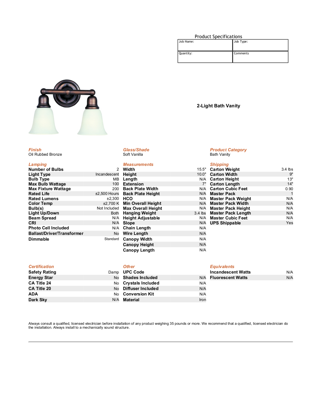 Alcott Hill W004609160 Specifications - ManualMachine.com