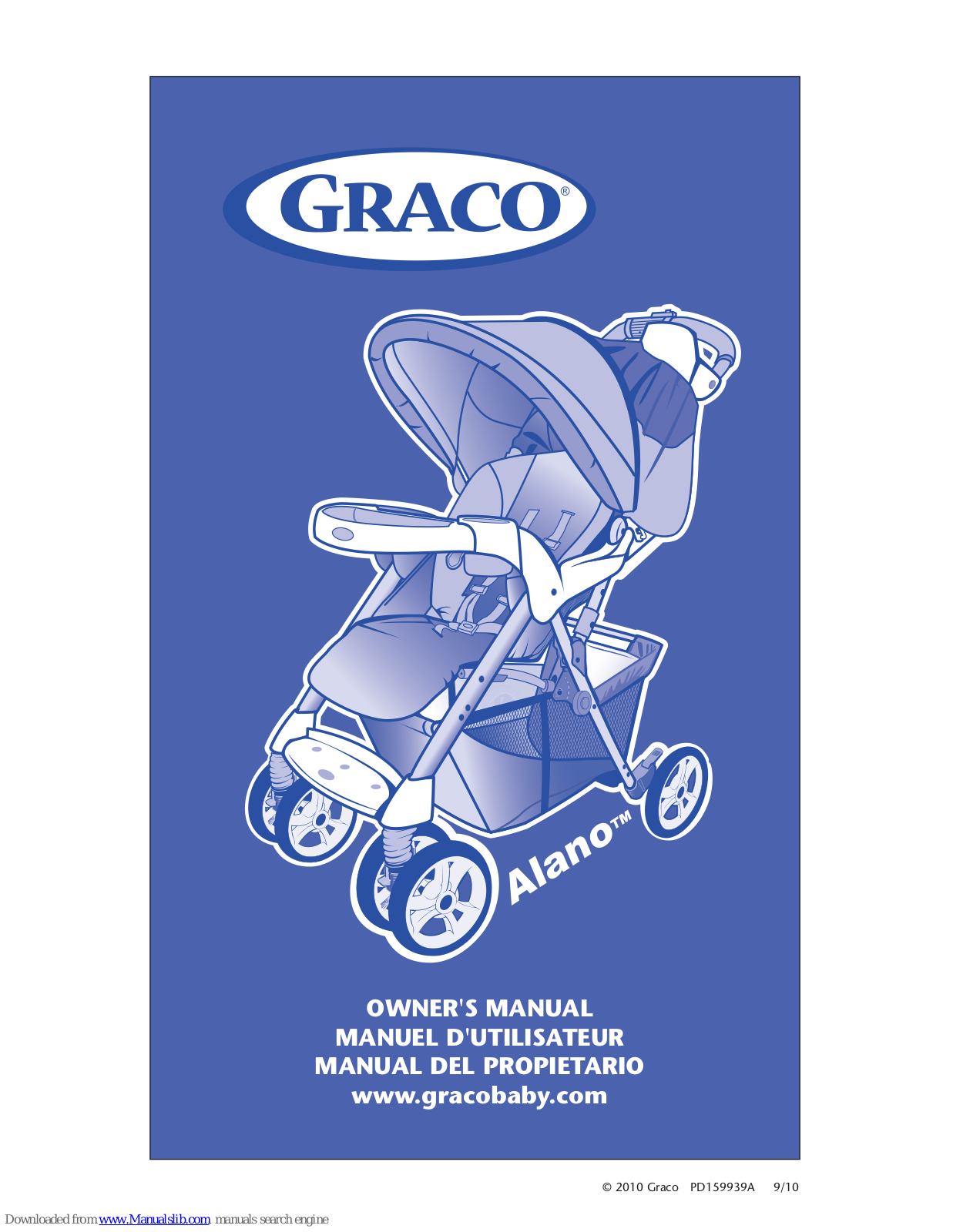 Graco ALANO Owner's Manual