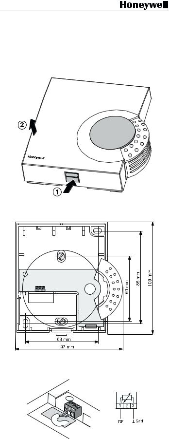 Honeywell RF20 INSTALLATION INSTRUCTIONS