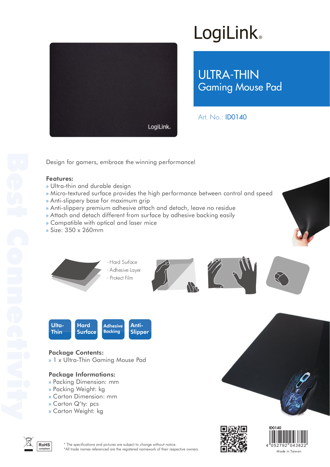 LogiLink ID0140 User Manual