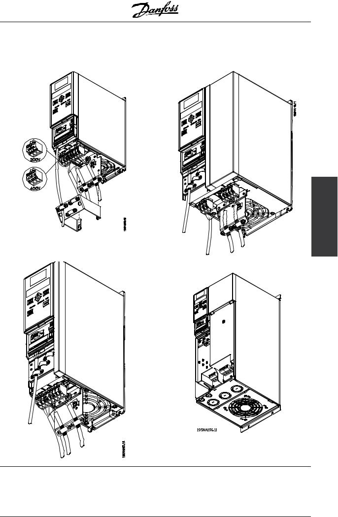 Danfoss AKD 2800 Installation guide