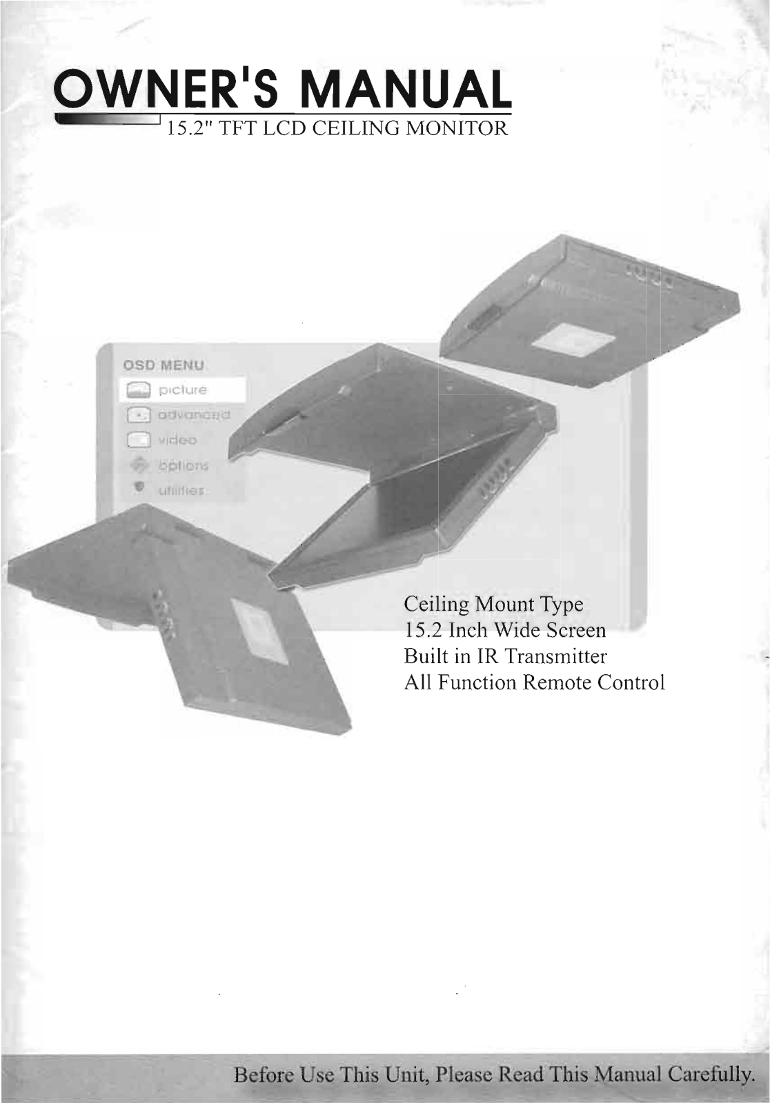 Power Acoustik PT-152CM Owners Manual