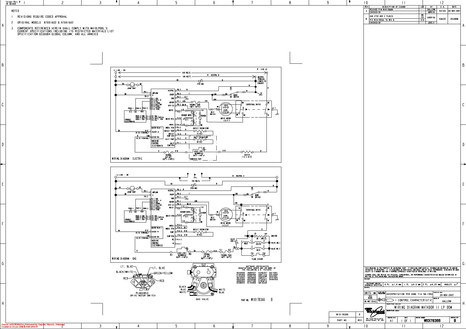 Whirlpool WED9450WL1 Parts Diagram