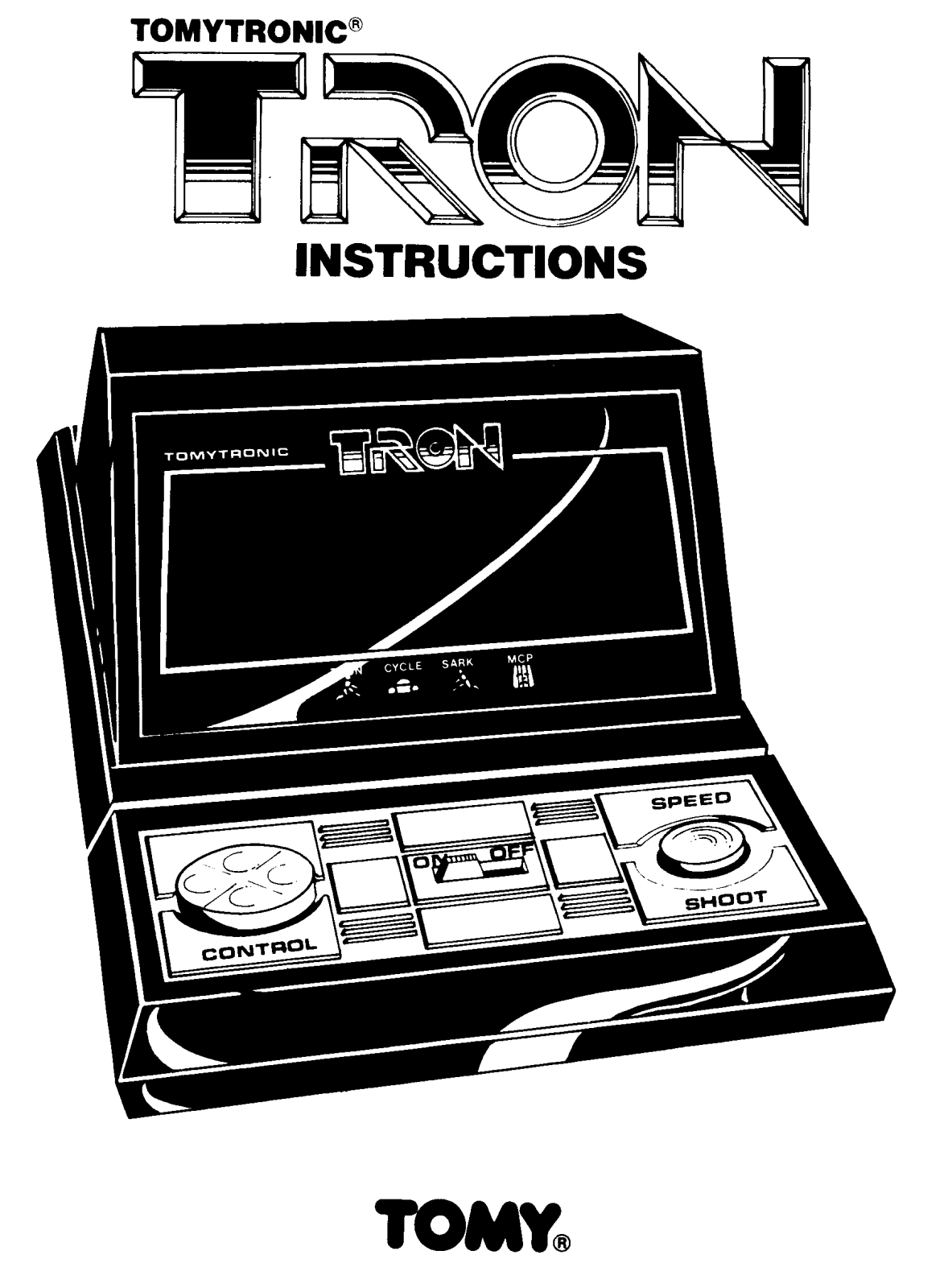 Tomy Tron User Guide