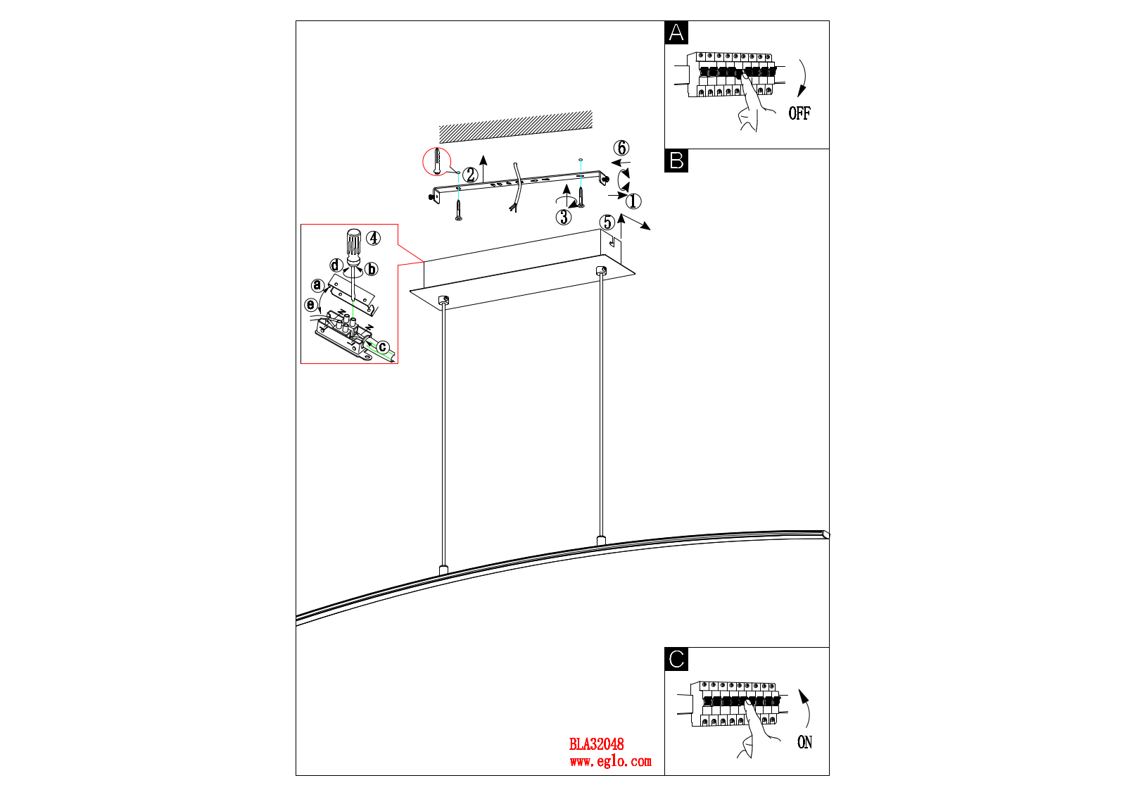 Eglo 32048 operation manual