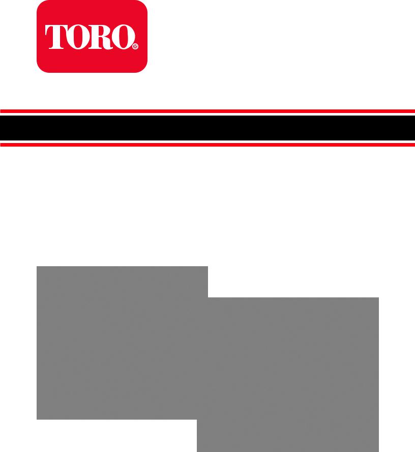 Toro 74538, 74539, 74548, 74550, 74549 Service Manual