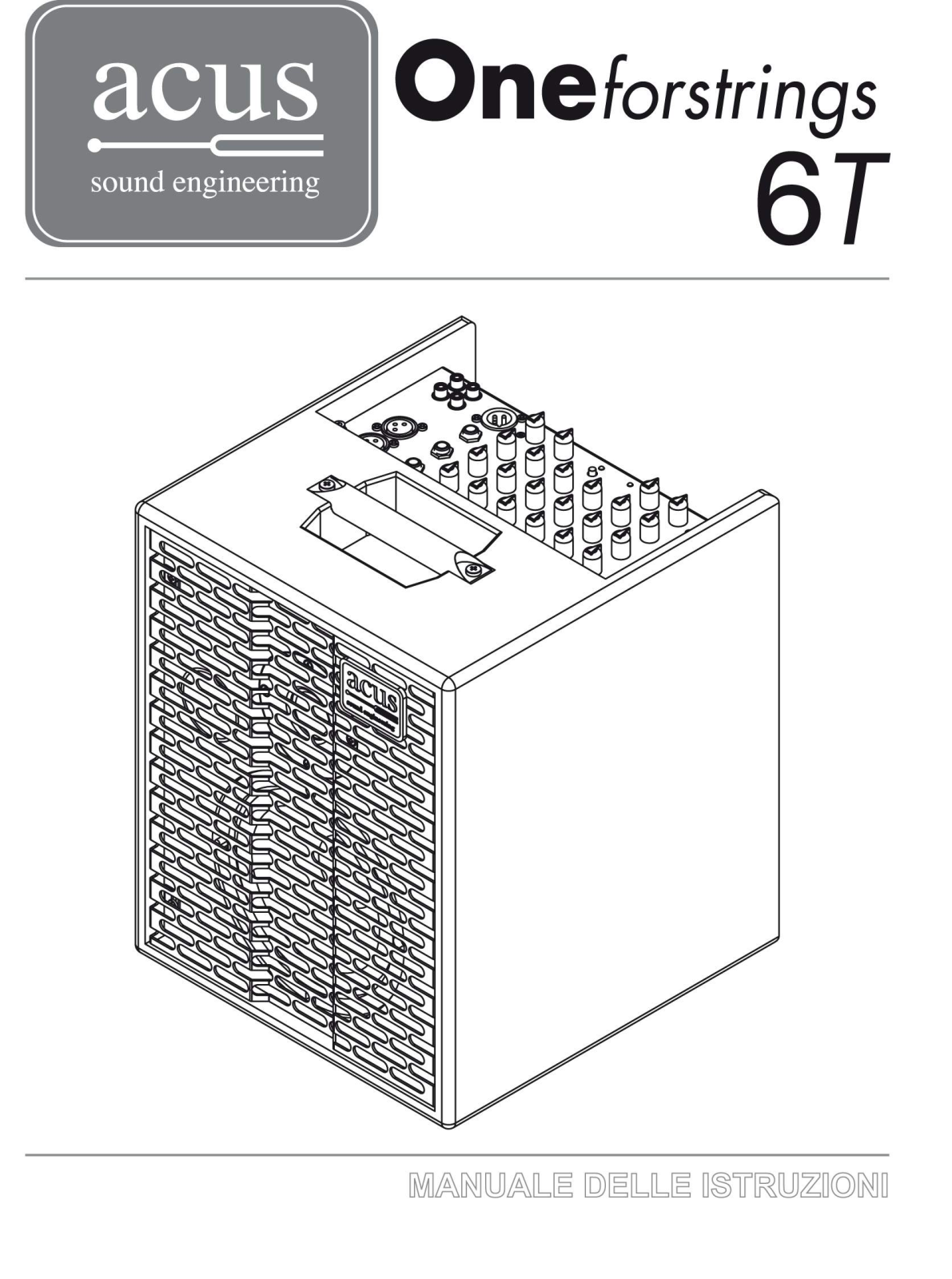 Acus One ForStrings 6T User manual - ManualMachine.com