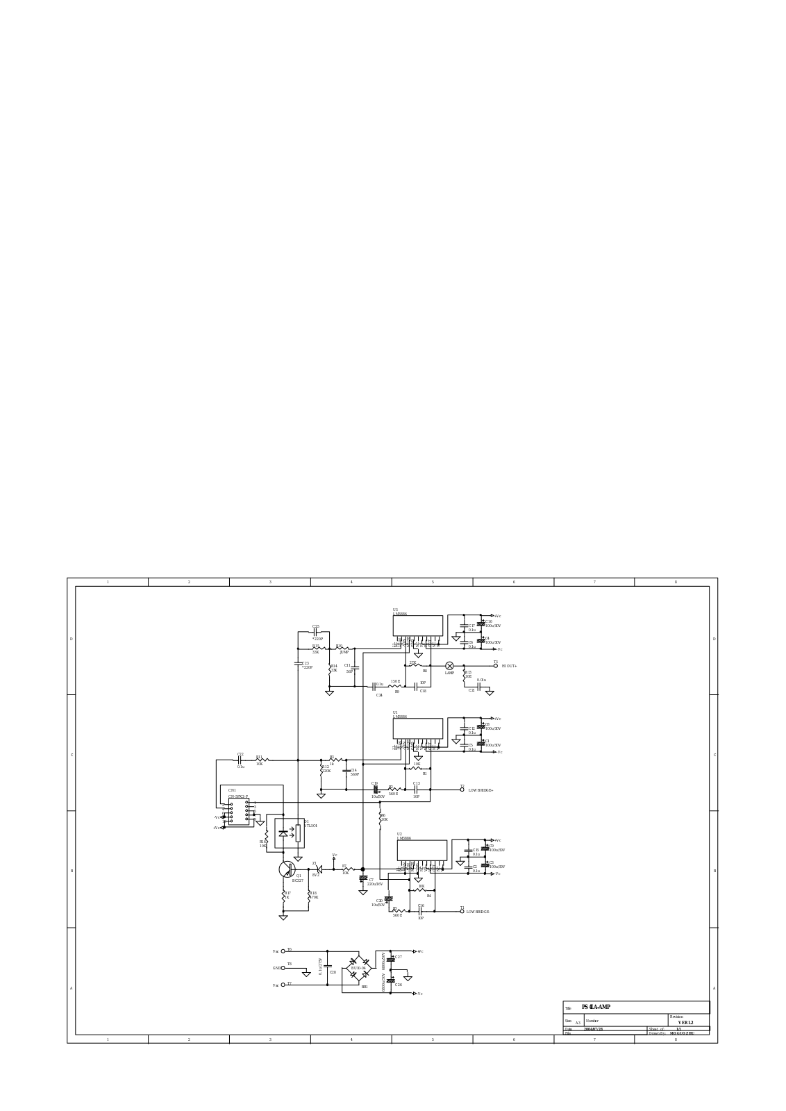 Alto PS 4LA-AMP Schematic