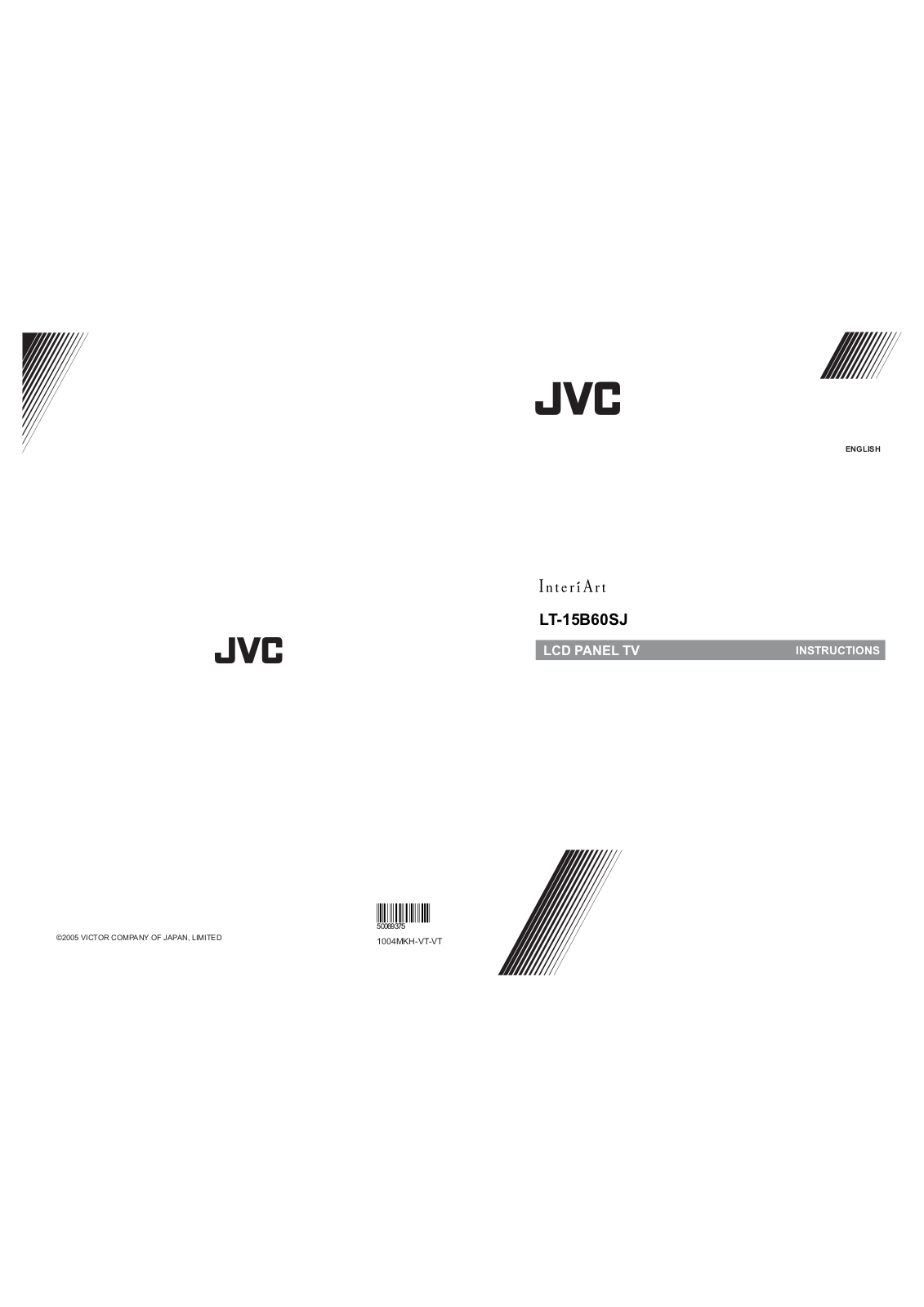 JVC LT-15B60SJ User Manual