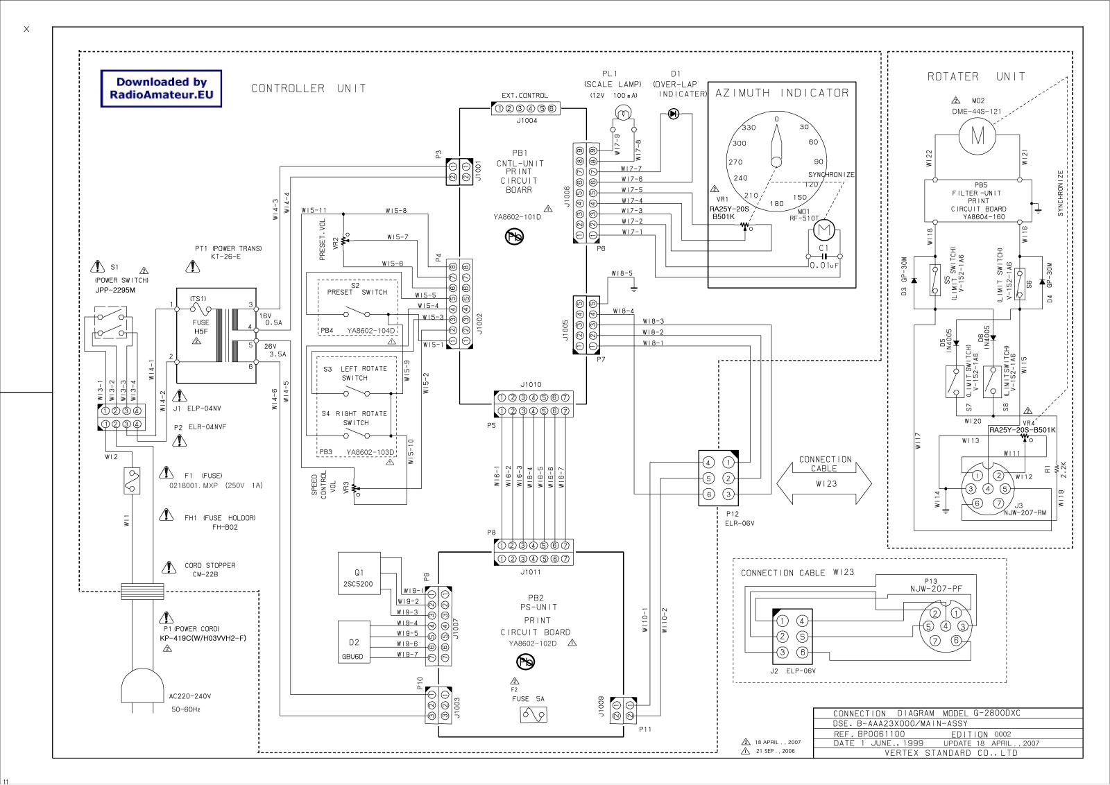 Yaesu G-2800DXC Schematics - ManualMachine.com