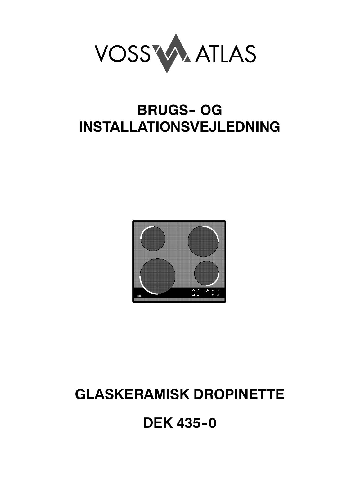 Voss DEK435-0 User Manual