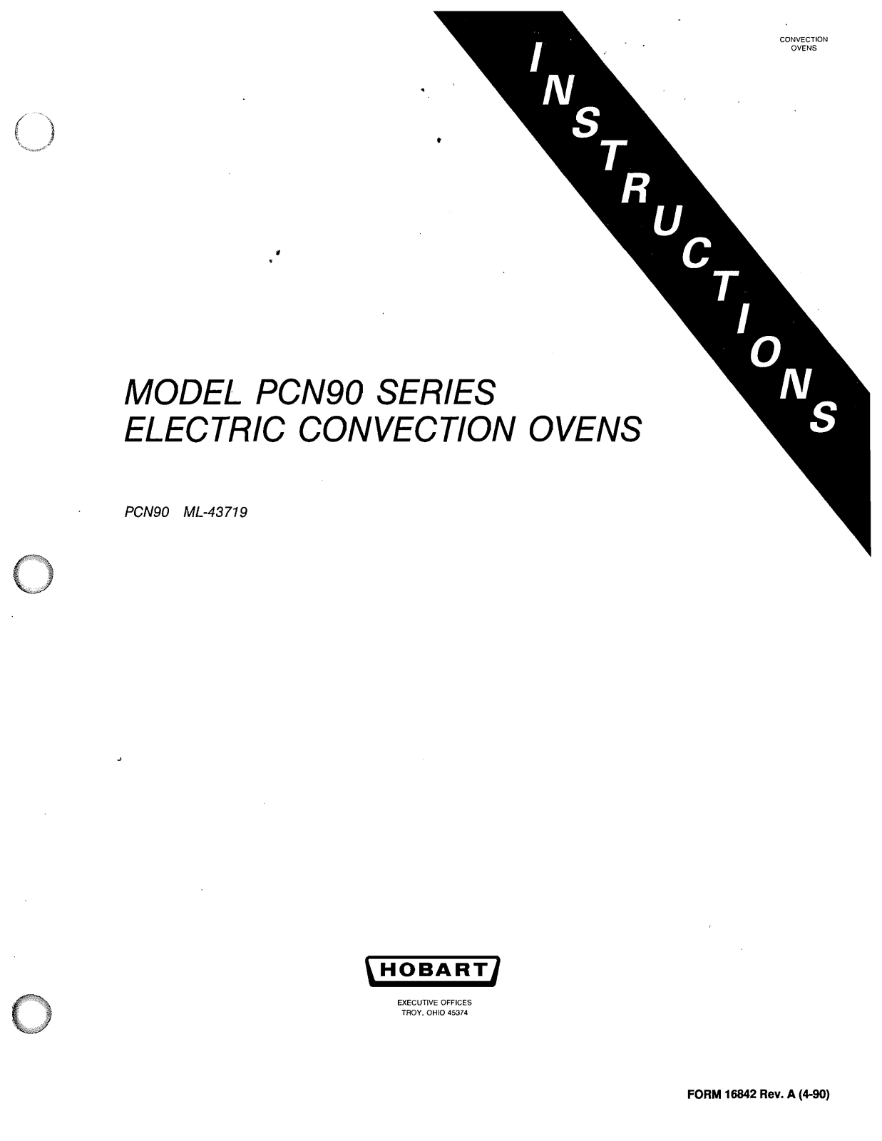 Hobart PCN90 ML-43719 User Manual - ManualMachine.com