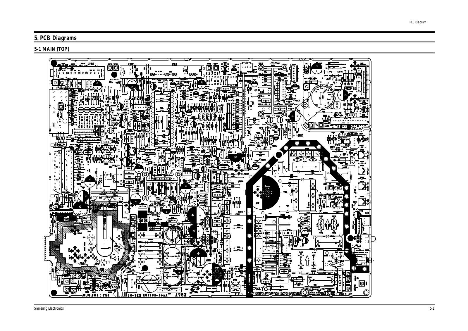 SAMSUNG CS-29M6PQQ Schematic PCB Diagram