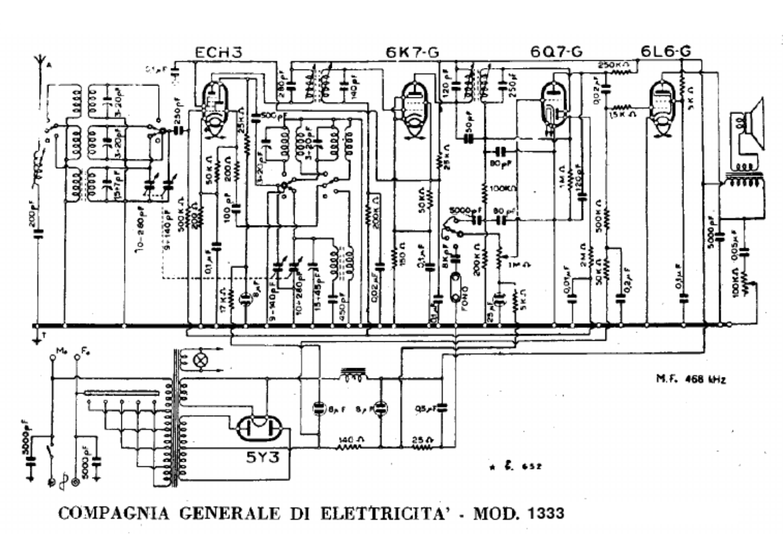 CGE 1333 schematic