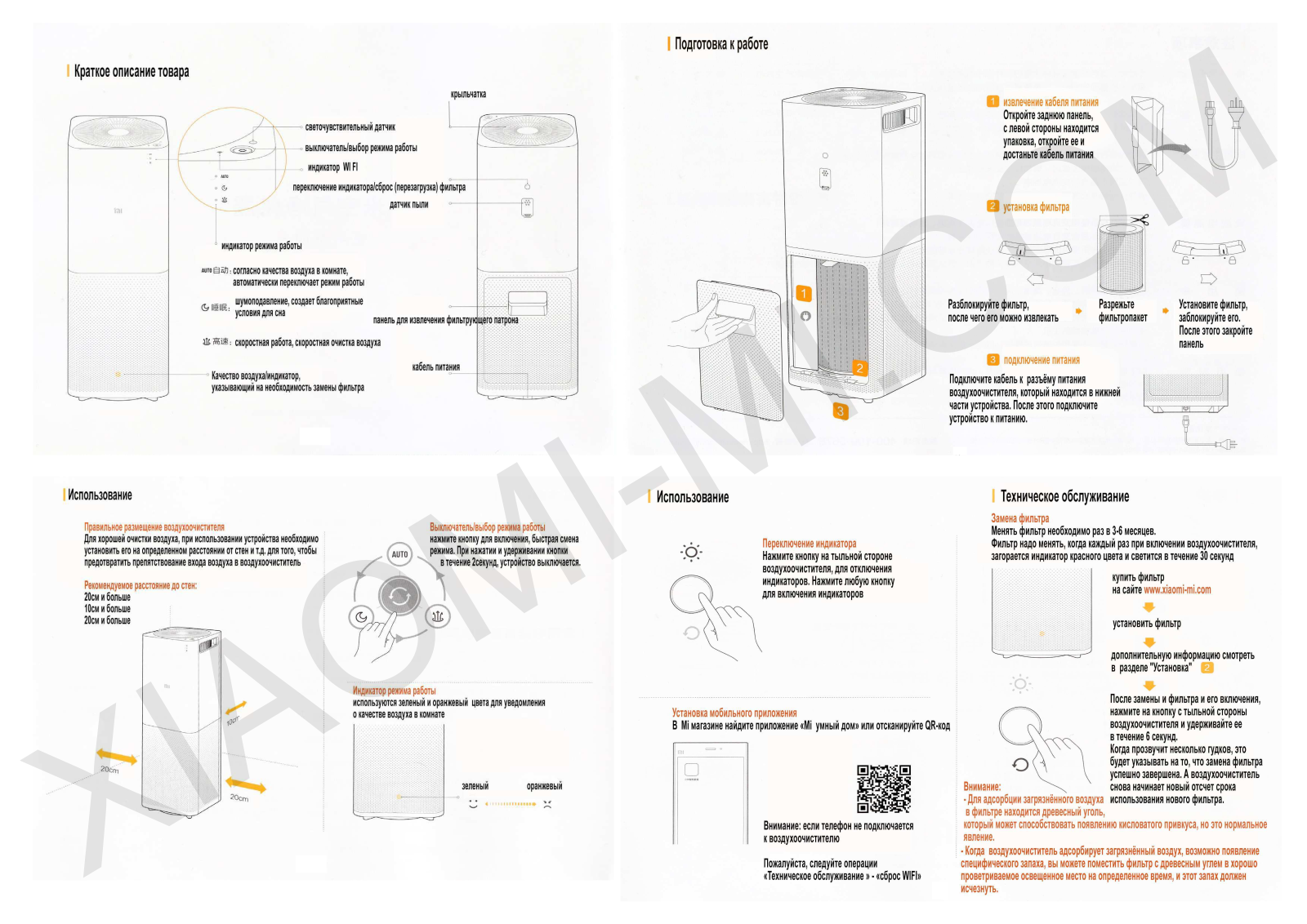 Xiaomi Mi Air Purifier 2S User Manual