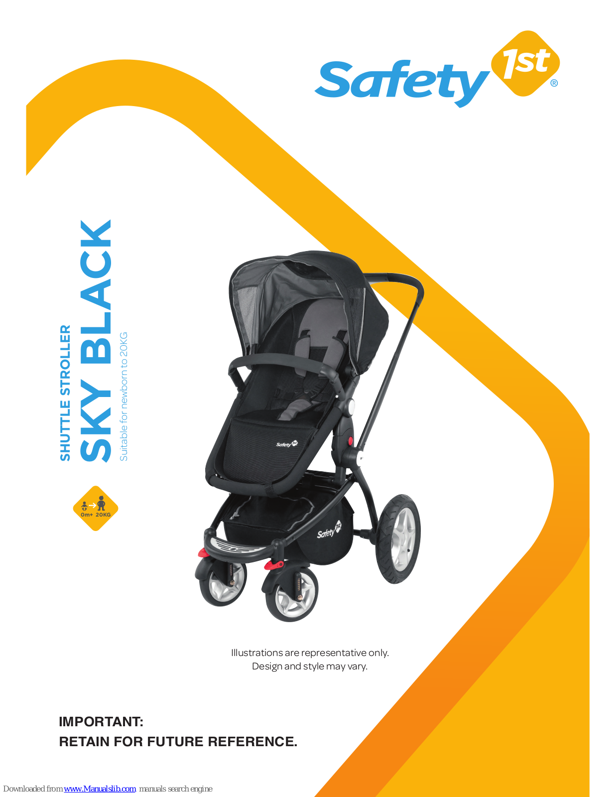 Safety 1st Sky Black Instruction Manual & User Manual