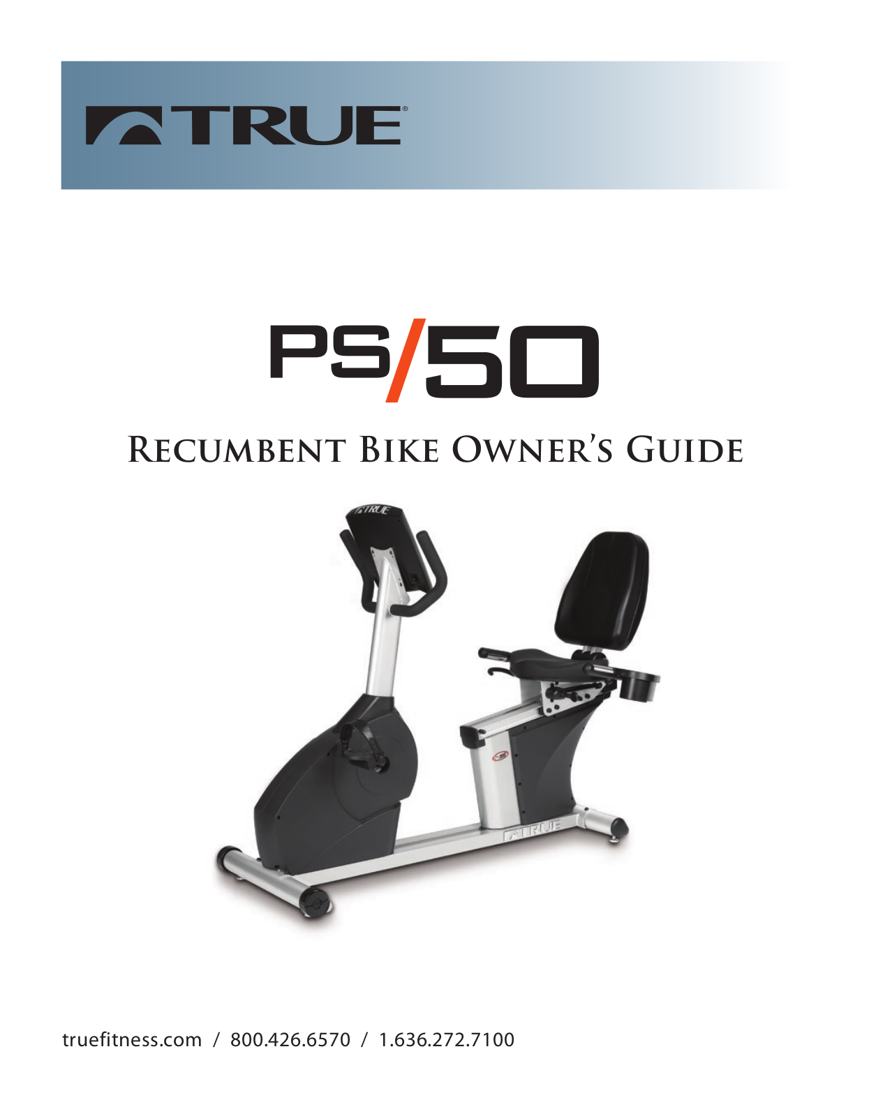 True Manufacturing Company PS-50 User Manual