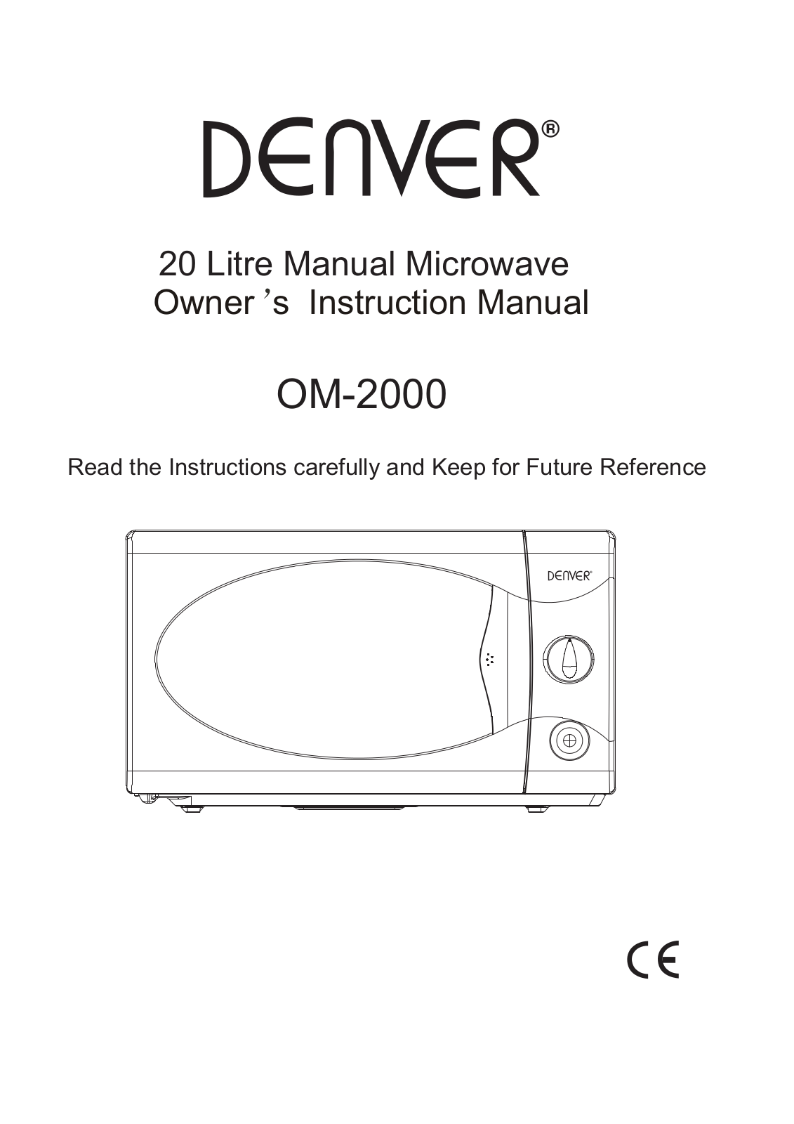 Denver OM-2000 User Manual