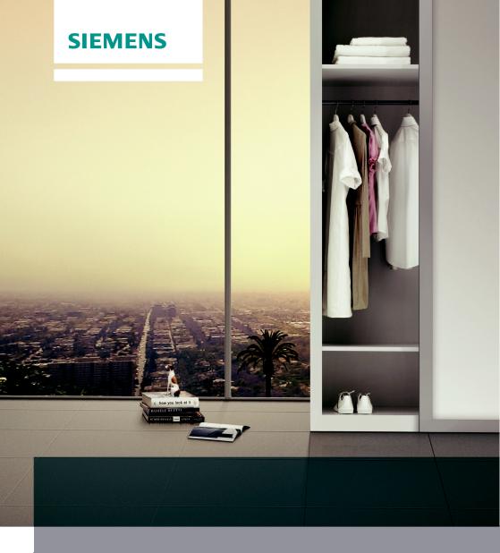 Siemens WM12W748IT User Manual