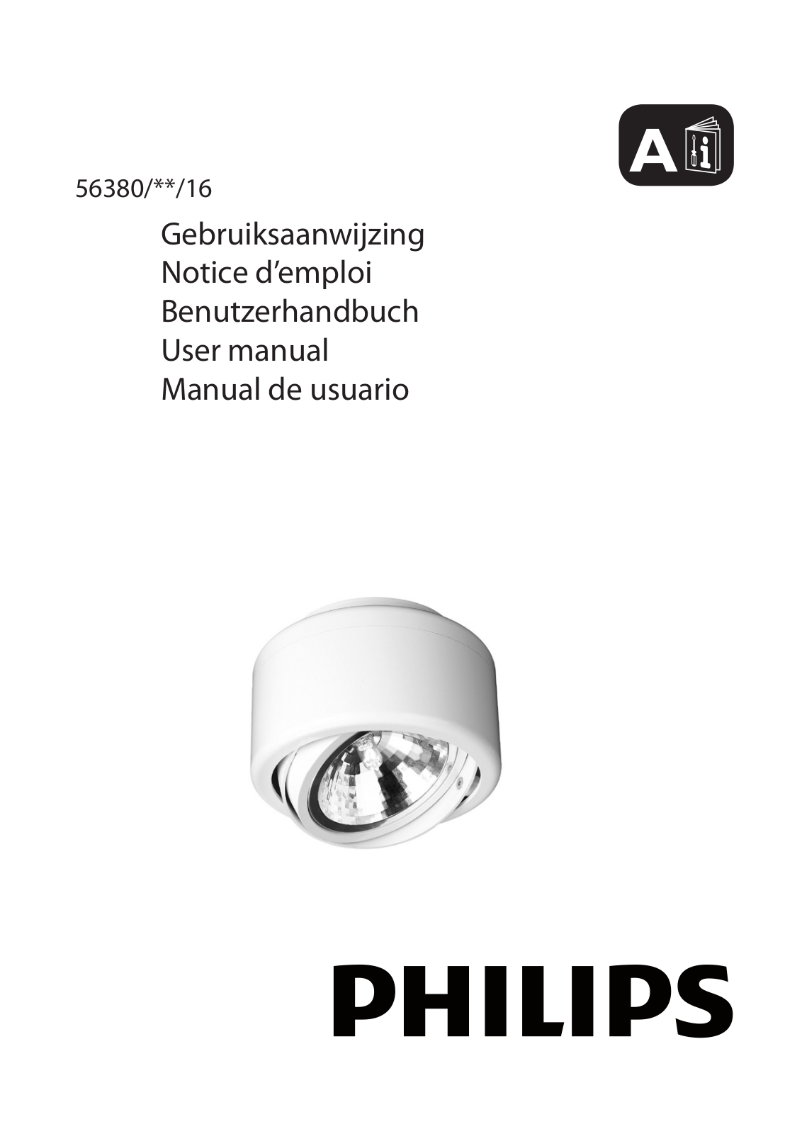 Philips 56380-48-16 User Manual