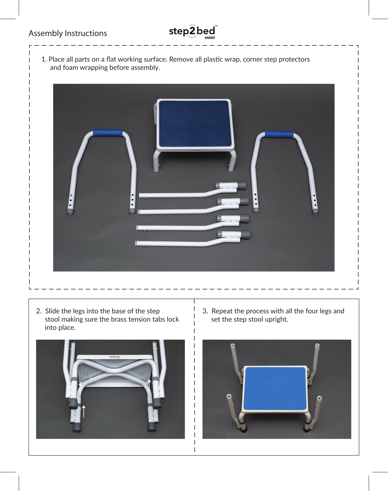 Step2Health Step 2 Bed Mini ASSEMBLY INSTRUCTIONS - ManualMachine.com